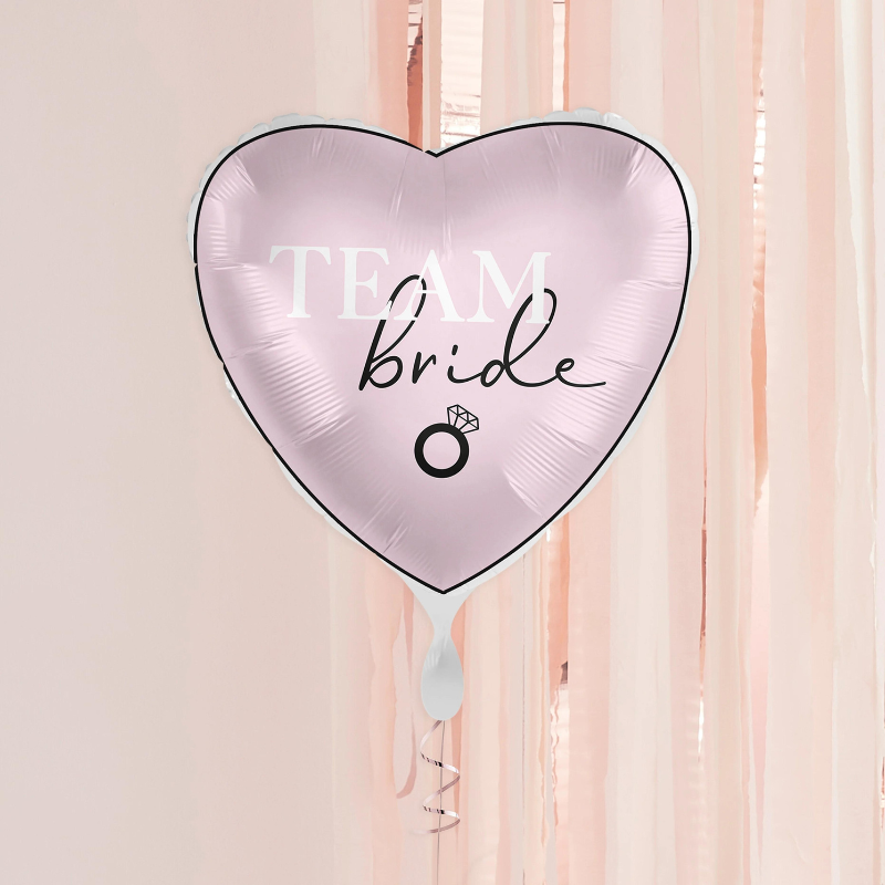 Ballon Coeur Team Bride