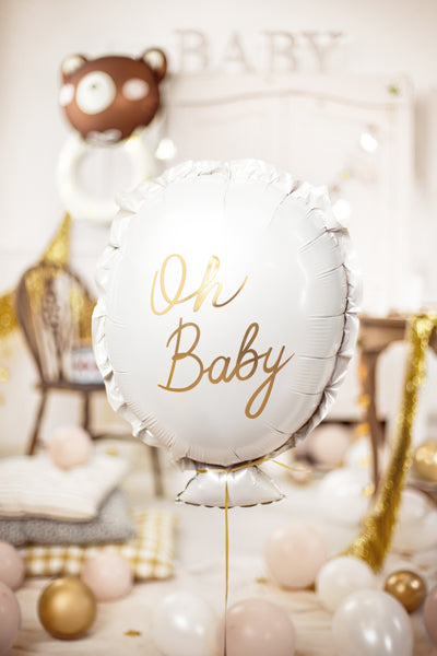 Ballon Oh baby à Hélium pour Baby Shower