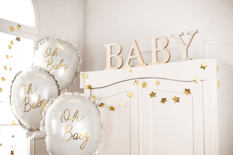 Ballon Oh baby à Hélium pour Baby Shower