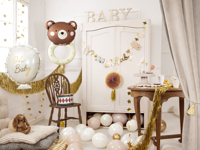 Ballon Oh baby à Hélium pour Baby Shower