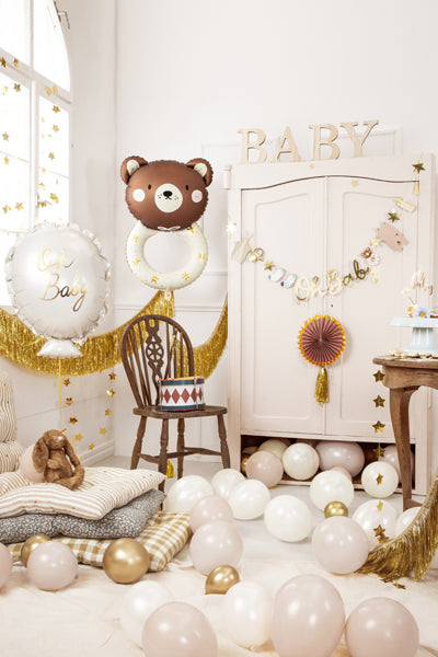 Ballon Ourson à Hélium pour Baby Shower