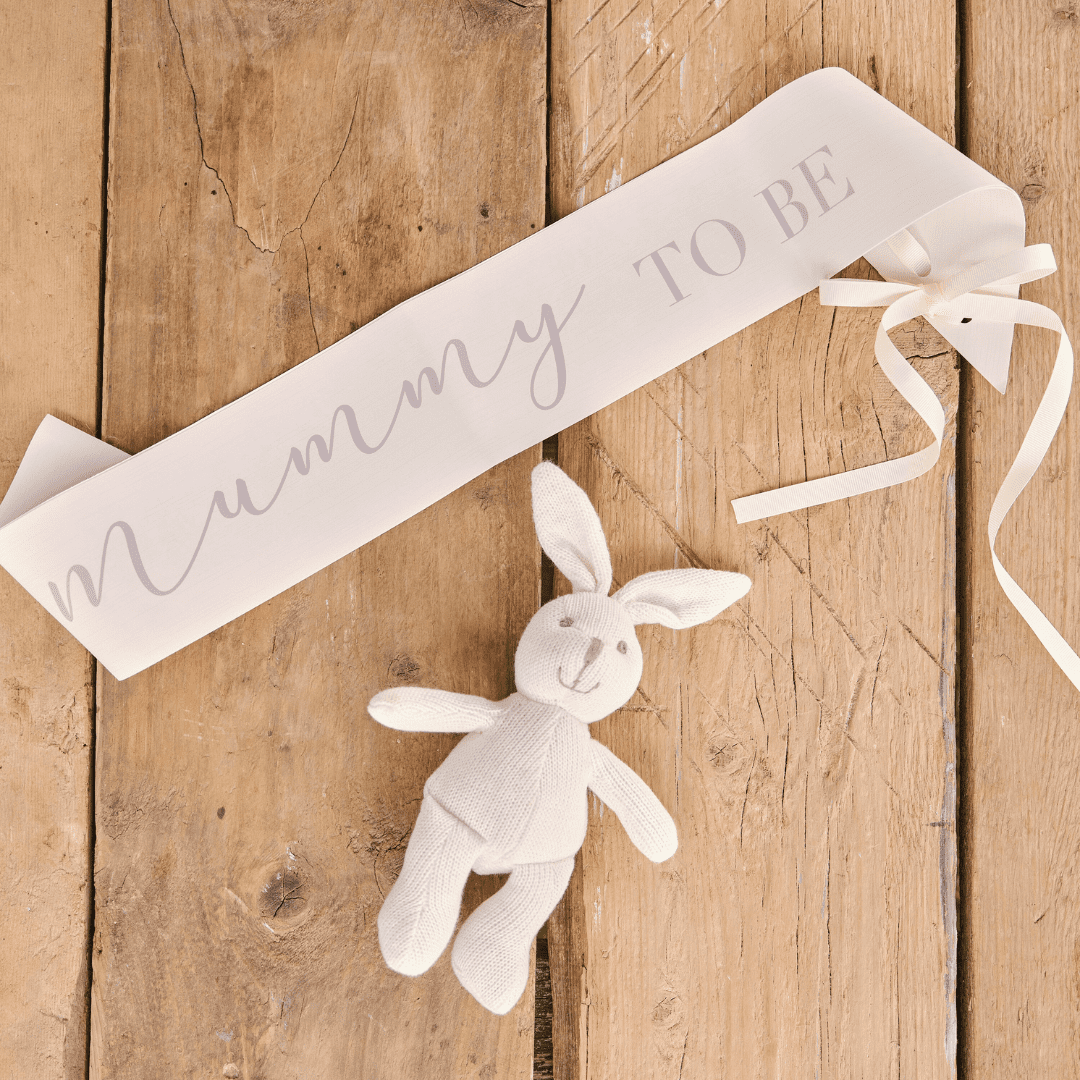 echarpe mom to be pour future maman baby shower