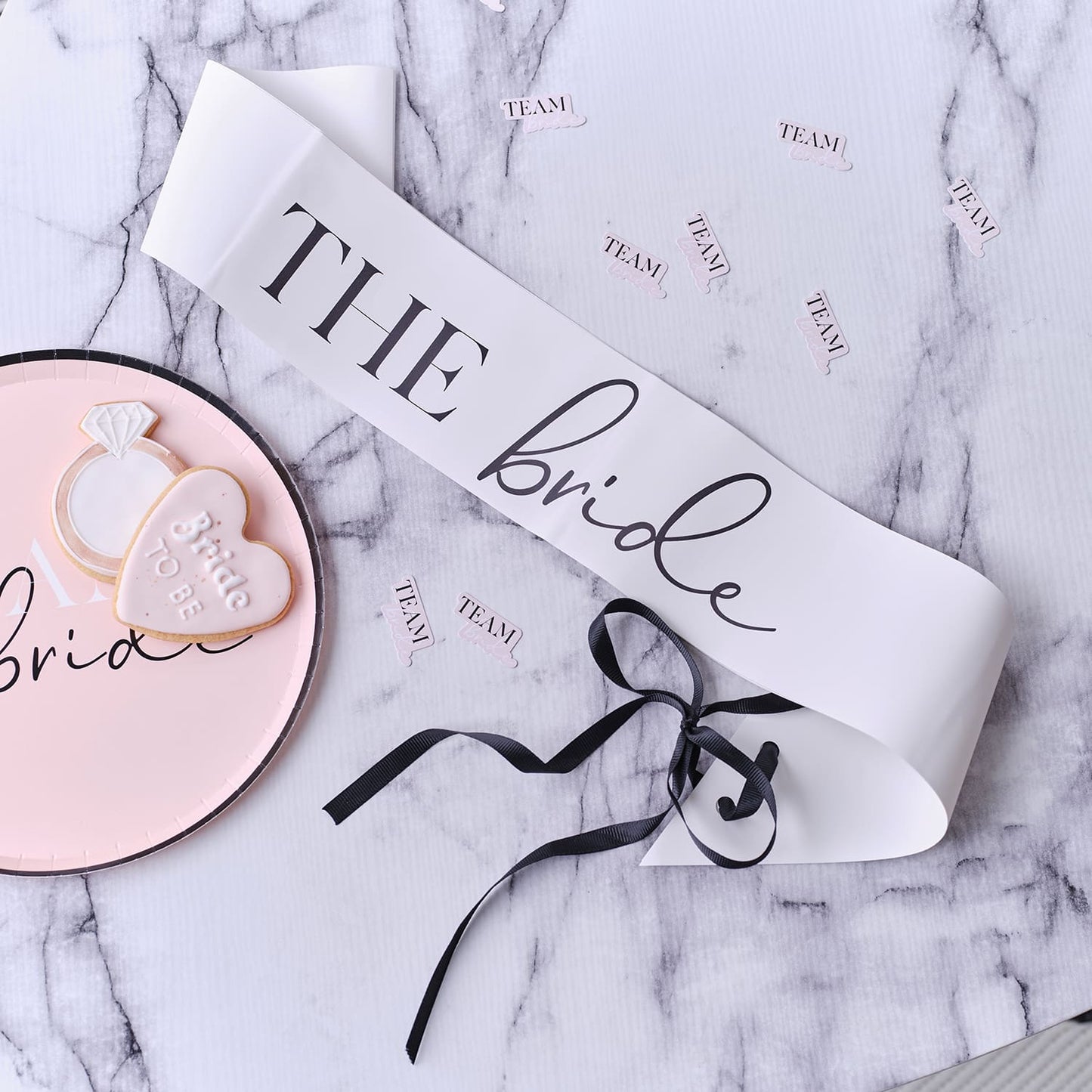 echarpe bride blanche pour evjf