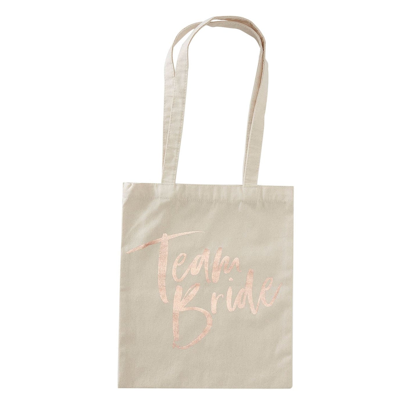 tote bag rose gold team bride evjf