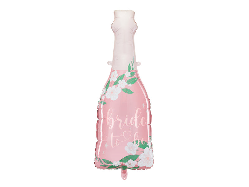 Ballon Bride-to-Be en forme de Bouteille pour deco evjf