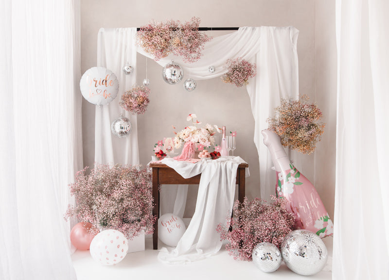 Ballon Bride-to-Be en forme de Bouteille pour deco evjf