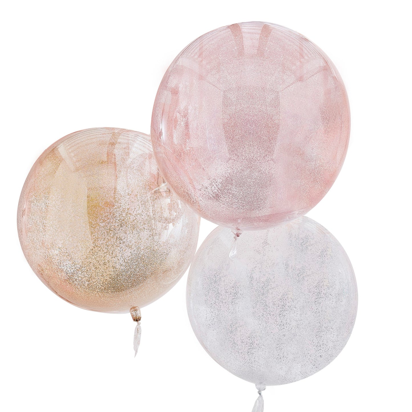 3 ballons glitter pour deco evjf