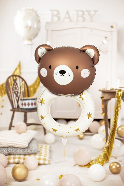 Ballon Ourson à Hélium pour Baby Shower