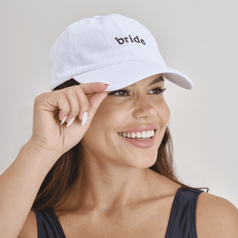 Casquette Bride Blanche EVJF