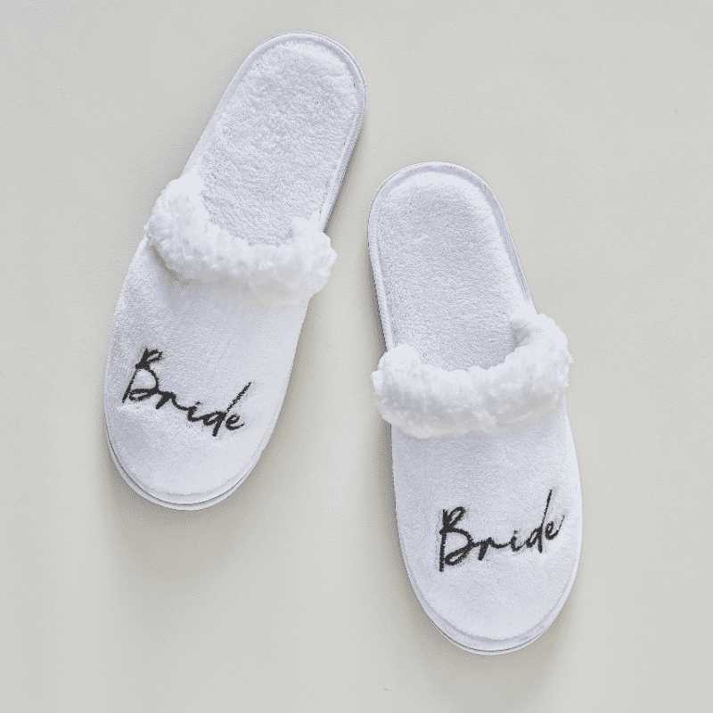 Chaussons Bride EVJF Mariage
