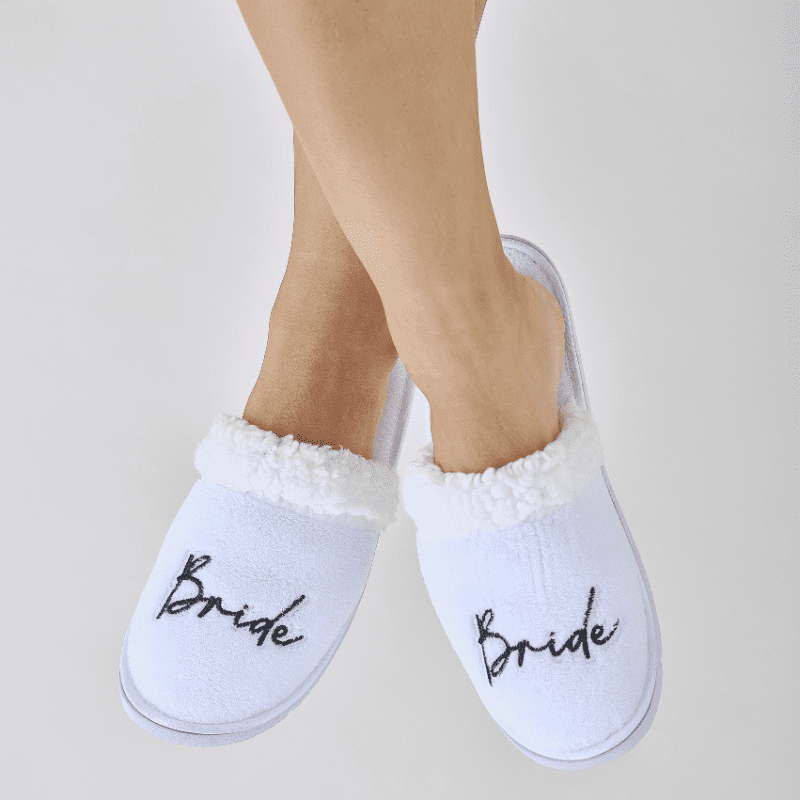 Chaussons Bride EVJF Mariage