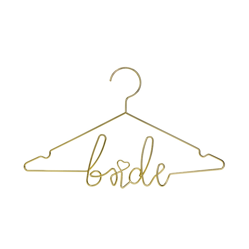 Cintre Doré avec inscription BRIDE