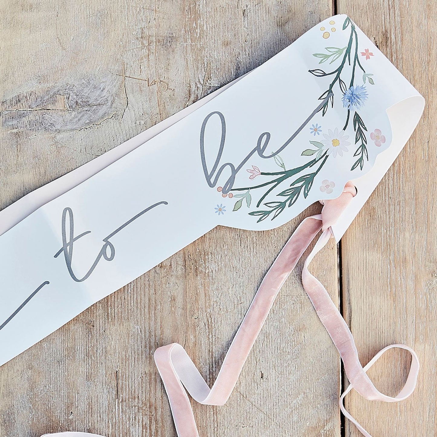 écharpe bride-to-be boho evjf