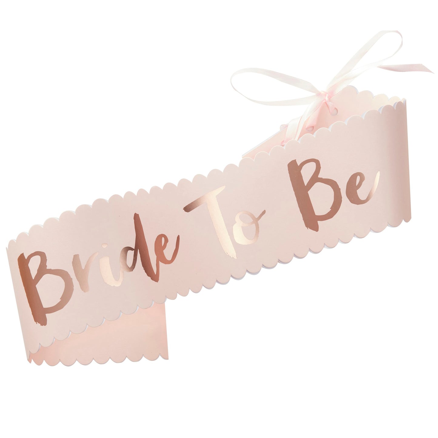 Echarpe bride to be Or rose pour evjf
