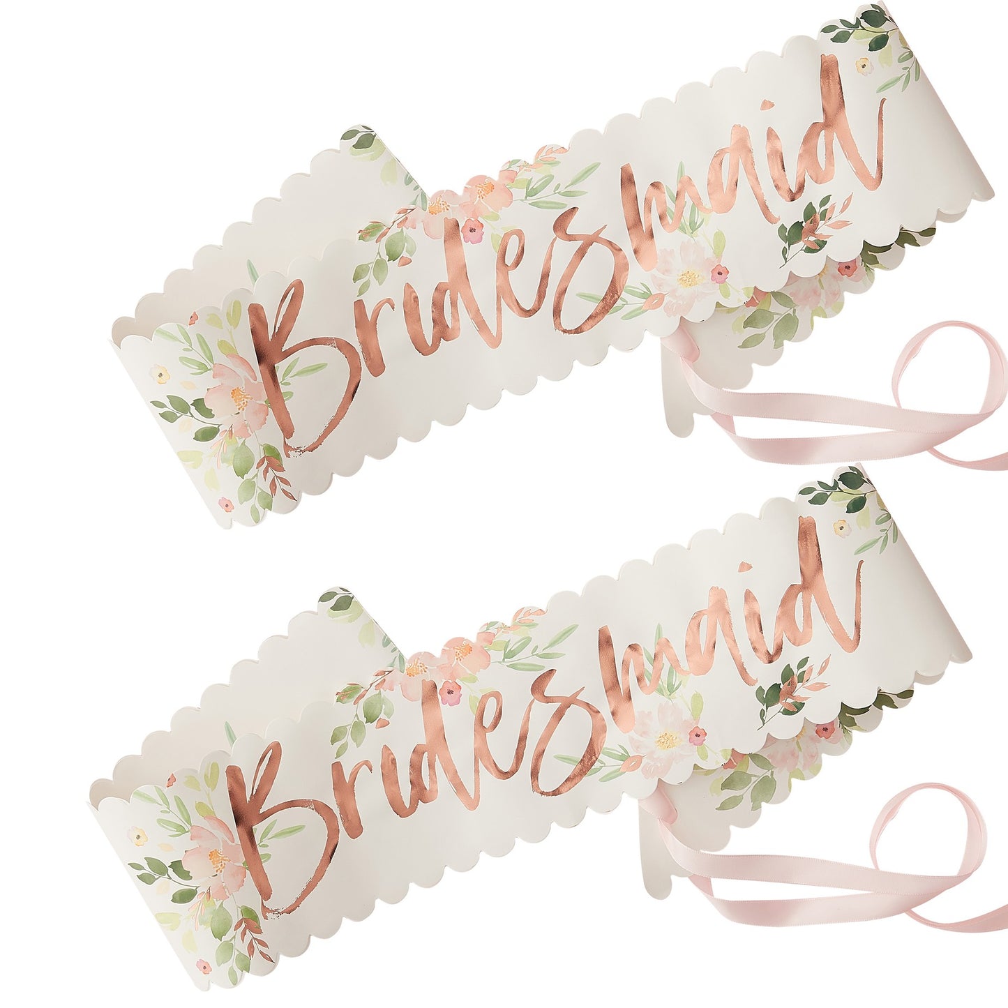 echarpes bridesmaid floral pour evjf