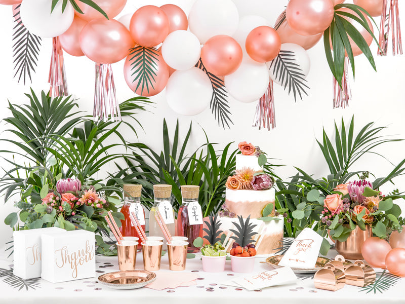 Guirlande Tassel à pompon Rose Gold pour EVJF