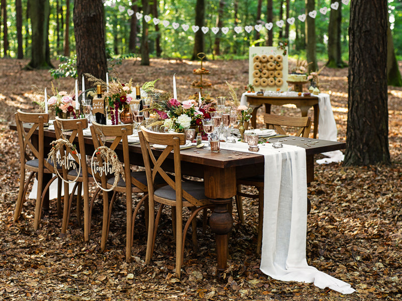Mur à donuts pour mariage et EVJF afin de décorer la table