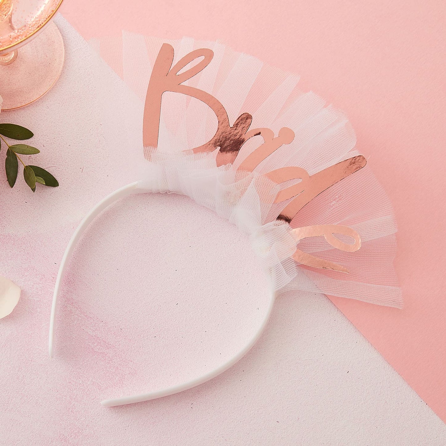 serre-tête bride rose gold evjf