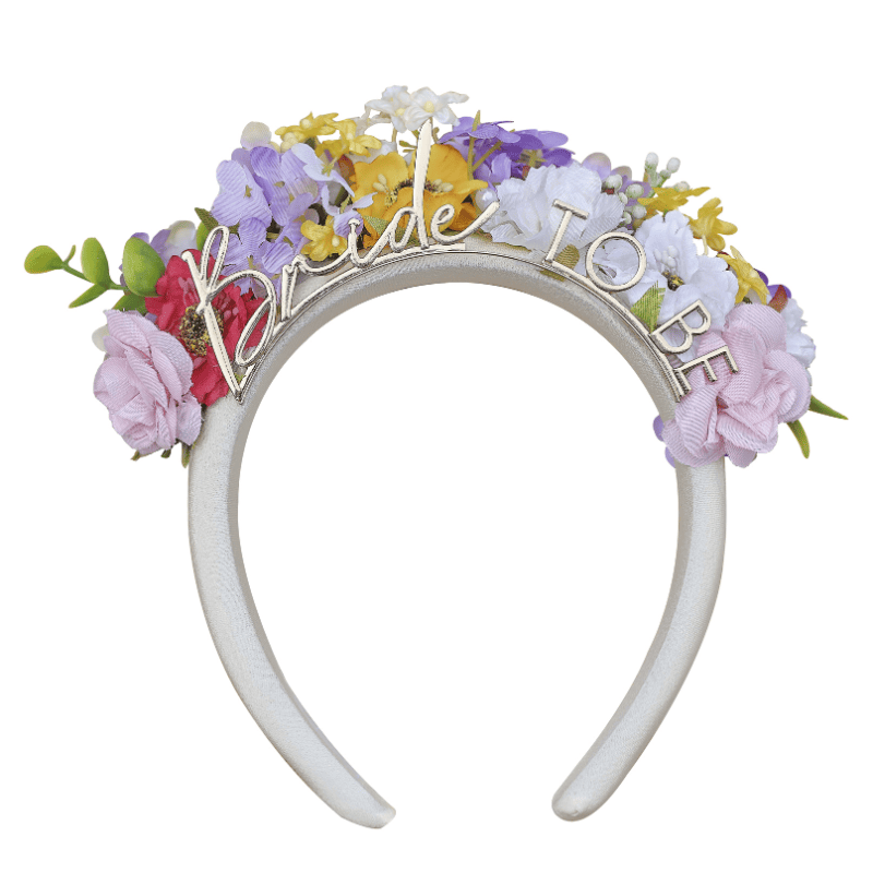 Serre-tête floral Bride EVJF