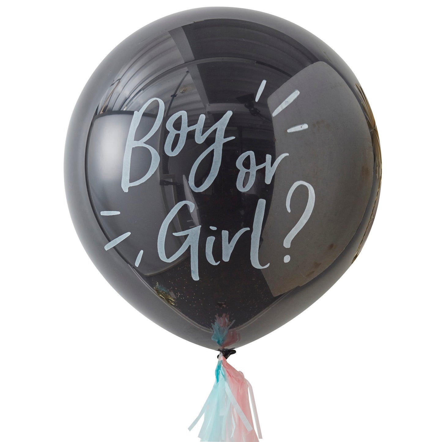ballon confettis boy or girl gender reveal
