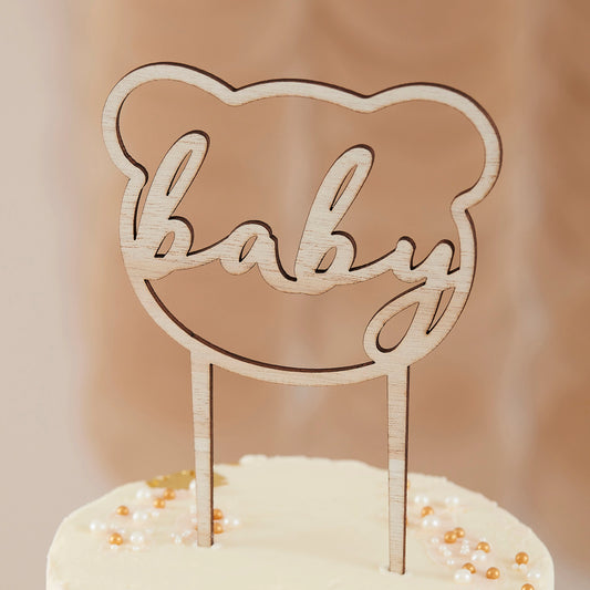 Cake Topper Ourson Baby