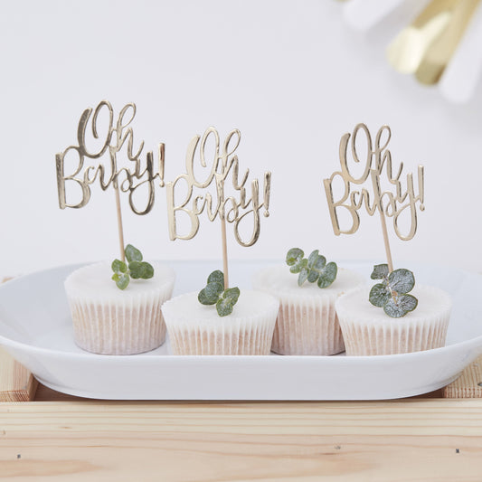 cupcake topper pour baby shower