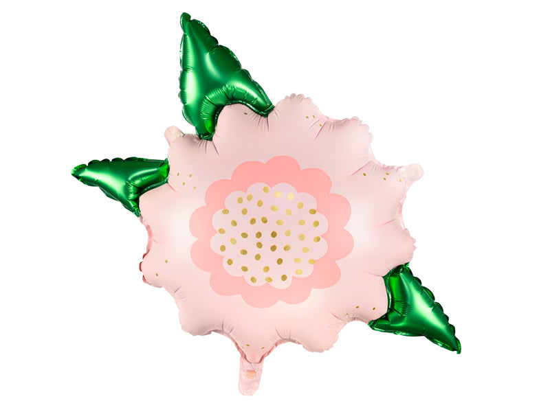 Ballon en forme de fleur rose pour décorer les EVJF