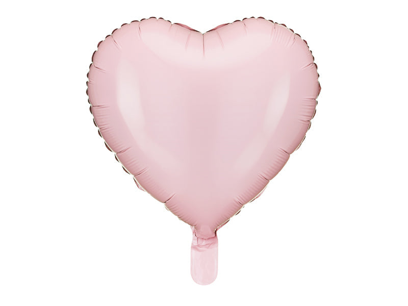 Ballon Rond en forme de coeur rose pastel pour EVJF