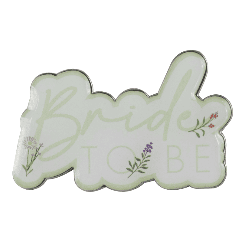 Pin's Bride-to-be Floral